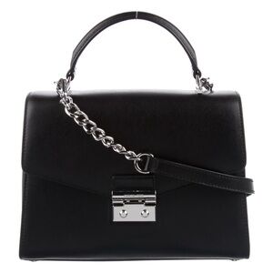Michael Kors Sloan Medium Top-Handle Leather Satchel Purse $268